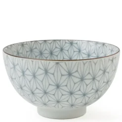 MIYA Company Asanoha Colors 4.5" Rice Bowl - Gray