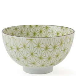 MIYA Company Asanoha Colors 4.5" Rice Bowl - Green