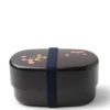 MIYA Company Bento Set Woodgrain Sakura Blossom
