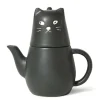 MIYA Company Black Cat Tea Set