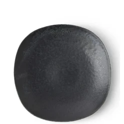 MIYA Company Black Cosmos Shiho Plate 7-5/8"