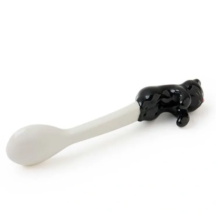 MIYA Company Black hanging cat spoon is the cutest thing you will ever own.