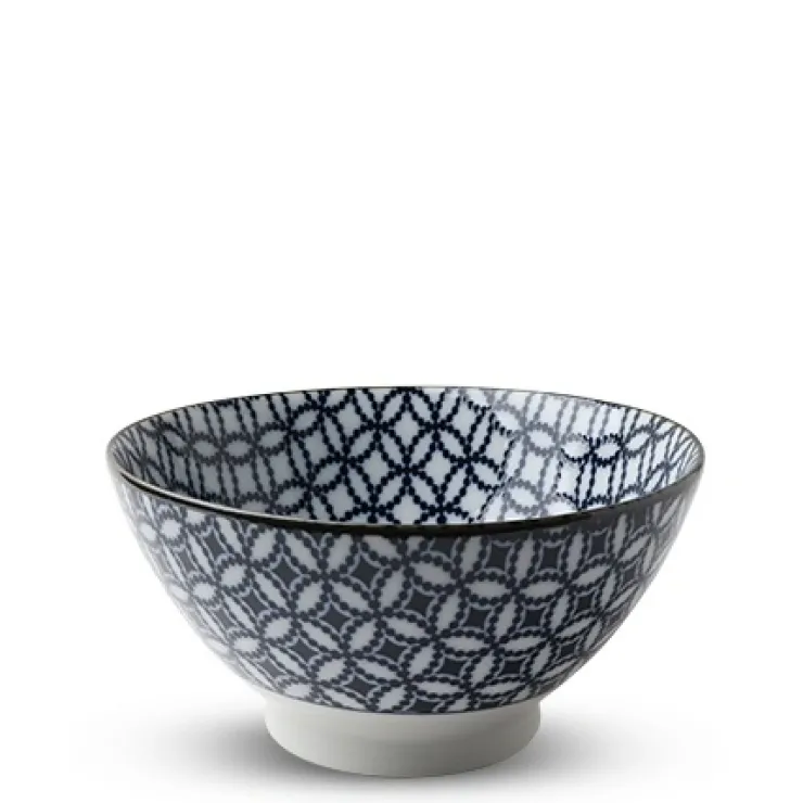 MIYA Company Blue & White Ramen Noodle Bowls Made in Japan Available at Miya.