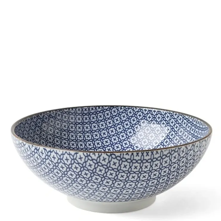 MIYA Company Blue and white design on beautiful ceramics made in Japan available at Miya.