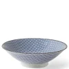 MIYA Company Blue and white design on beautiful ceramics made in Japan available at Miya.