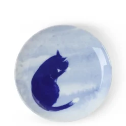 MIYA Company Blue Cat Grooming Plate