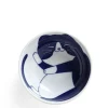 MIYA Company Blue Cats grace these fun tableware pieces made in Japan available at Miya.