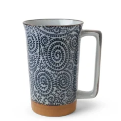 MIYA Company Blue Karakusa 12 oz. Tall Mug