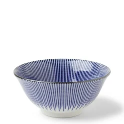 MIYA Company Blue Spoke Bowl 6"