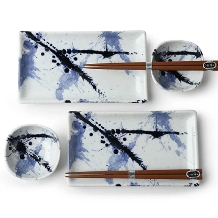 MIYA Company Blue Sumi Sushi Set at Miya