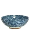 MIYA Company Blue Vines 8.25" Bowl