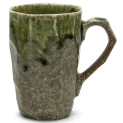 MIYA Company Boulder Tall Mug - Brown & Green