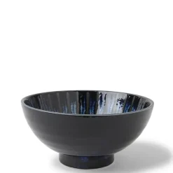 MIYA Company Bowl Focus Lapis Floral 7-3/4"