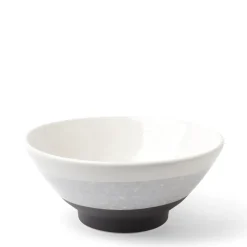 MIYA Company Bowl Gradient Black & White 7"