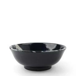 MIYA Company Bowl Namako Blue Great Wave 7.5"