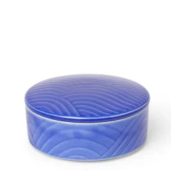 MIYA Company Bowl With Cover Himari Blue