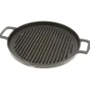 MIYA Company Cast Iron Grill Pan