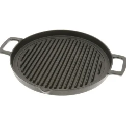 MIYA Company Cast Iron Grill Pan
