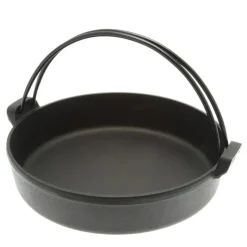 MIYA Company Cast Iron Sukiyaki Pan with Handle