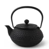 MIYA Company Cast Iron Teapot Black Honeycomb 0.9L