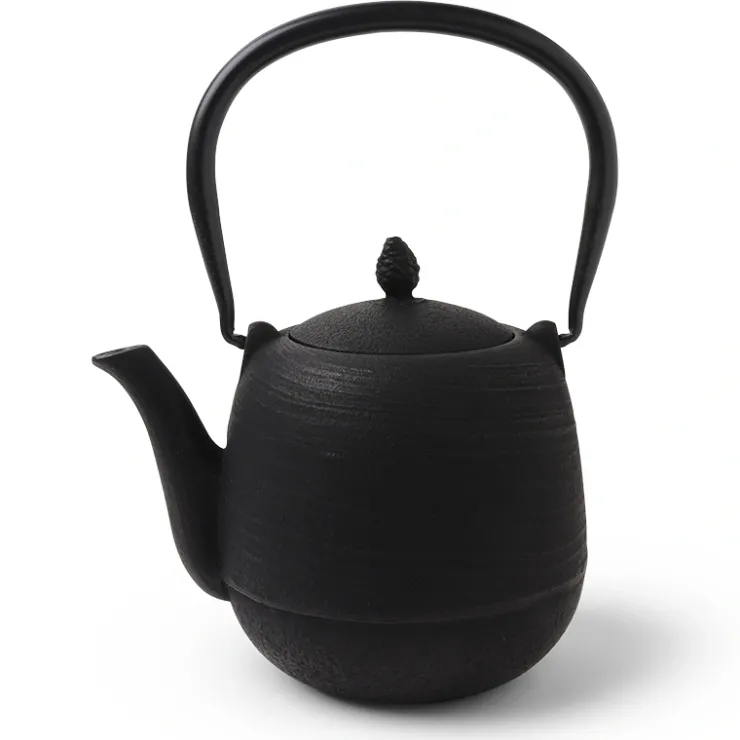 MIYA Company Cast Iron Teapot Black Jujube 0.9L