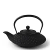 MIYA Company Cast Iron Teapot Flat Hailstone 0.5L