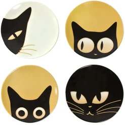 MIYA Company Cat Eyes Mini Plate Set at Miya