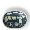 MIYA Company Cat Life Oval Plate