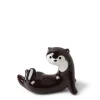 MIYA Company Chopstick Rest Otter Dark Brown