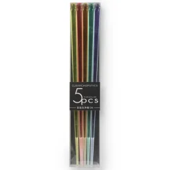 MIYA Company Chopsticks Acrylic Rainbow Set/5