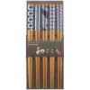 MIYA Company Chopsticks Set Bamboo Waka Blue/White