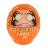 MIYA Company Daruma Orange Rebirth 3-3/4"