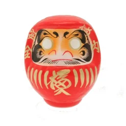 MIYA Company Daruma Red Good Fortune 5-3/4"