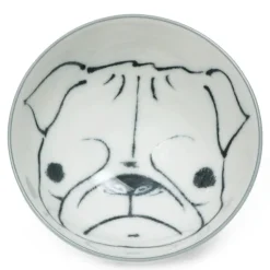 MIYA Company Dog Days 4.5" Rice Bowl - Pug