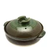 MIYA Company Donabe Casserole Earth Green 8-Go