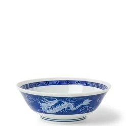 MIYA Company Dragon design ramen noodles bowl made in Japan available at Miya.