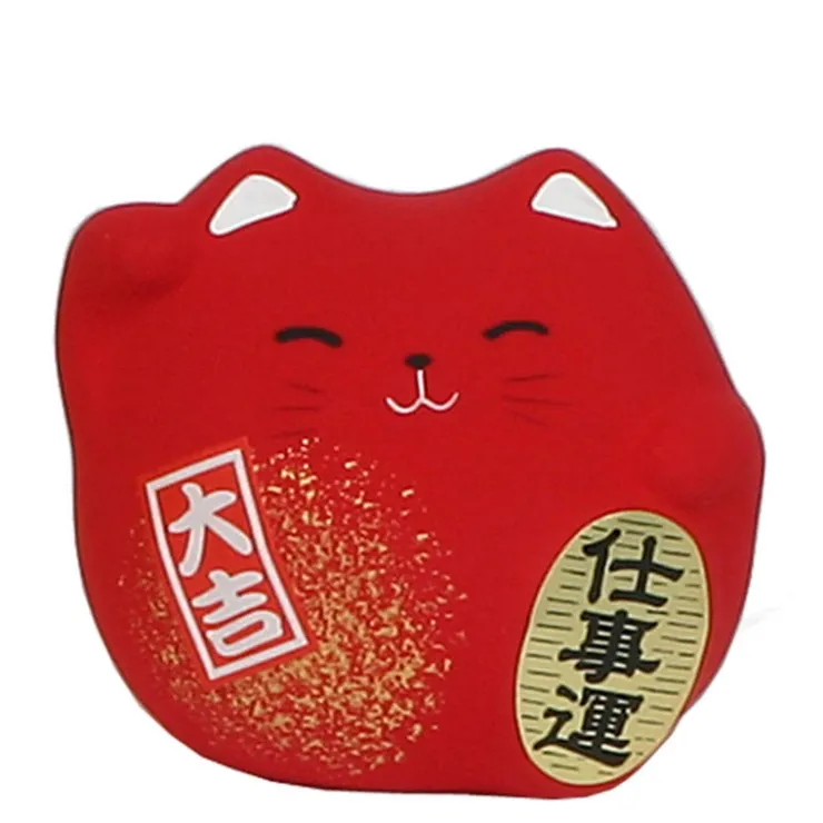 MIYA Company Feng Shui Cat 2.25" - Red