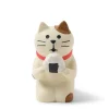 MIYA Company Figurine Cat with Omusubi