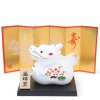 MIYA Company Figurine Dragon White with Screen 2.5"