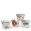 MIYA Company Floral Design Teacup Set Made in Japan Available at Miya.
