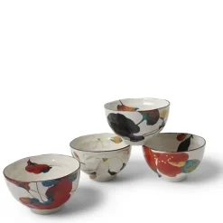 MIYA Company Floral Fall Rice Bowl Set