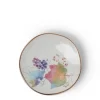 MIYA Company Floral Mini Plate Rainbow Leaves