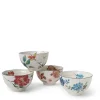 MIYA Company Floral Summer Rice Bowl Set