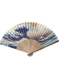 MIYA Company Folding Fan The Great Wave
