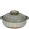MIYA Company Hana-Mishima Donabe Casserole, 108 Oz.