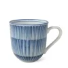 MIYA Company Hoso Tokusa Blue and White Mug at Miya