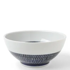MIYA Company Indigo Tobi Kanna Bowl 7-1/4"