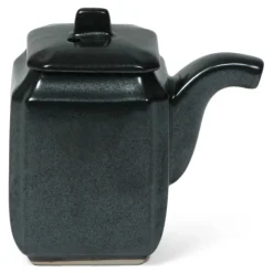 MIYA Company Iron Glaze Black Matte 6 oz. Soy Sauce Pot at Miya