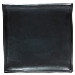 MIYA Company Iron Glaze 9" Square Dinner Plate at Miya