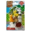 MIYA Company Iwako Safari Animals Eraser Pack
